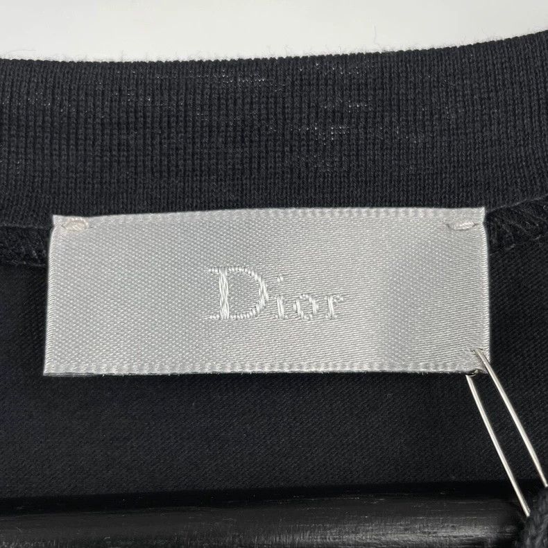 Dior Dior Black Short Sleeve T-Shirt Size US XL / EU 56 / 4 - 4 Thumbnail