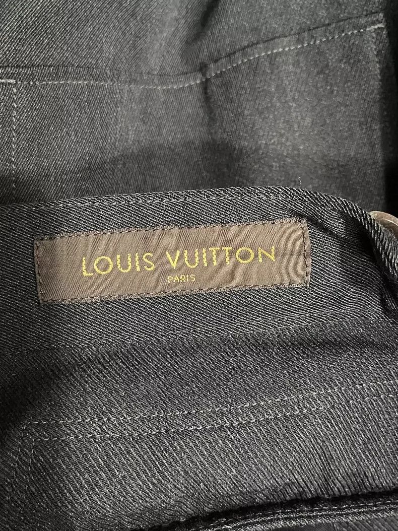Louis Vuitton Louis Vuitton Black Trousers Size 40 Size US 40 / EU 56 - 6 Thumbnail