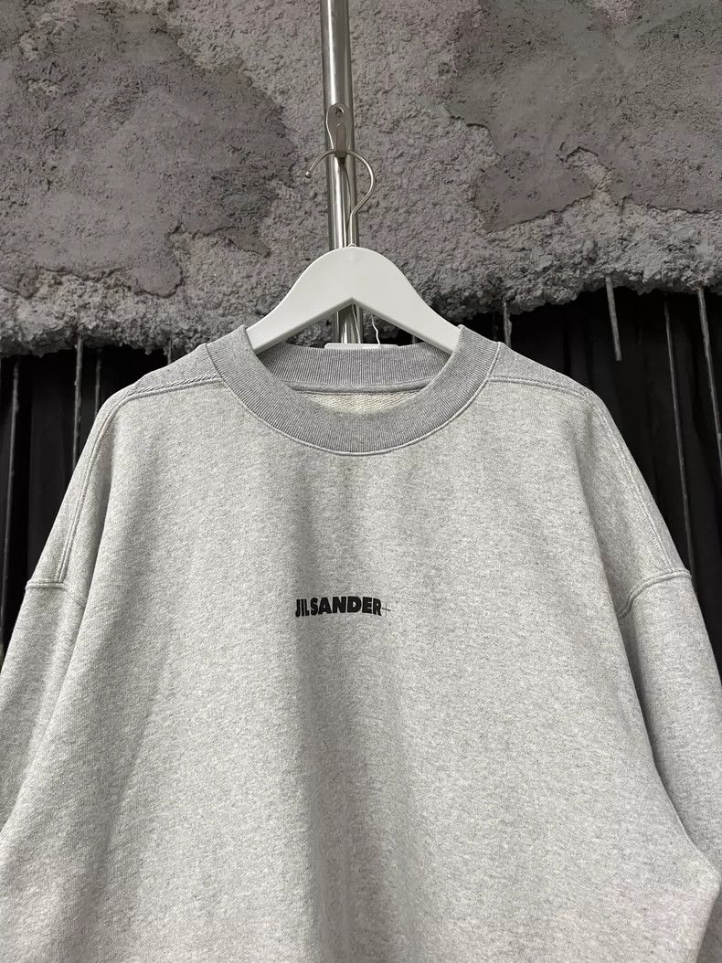 Jil Sander Jil Sander Gray Sweatshirt for Men Size US M / EU 48-50 / 2 - 3 Thumbnail