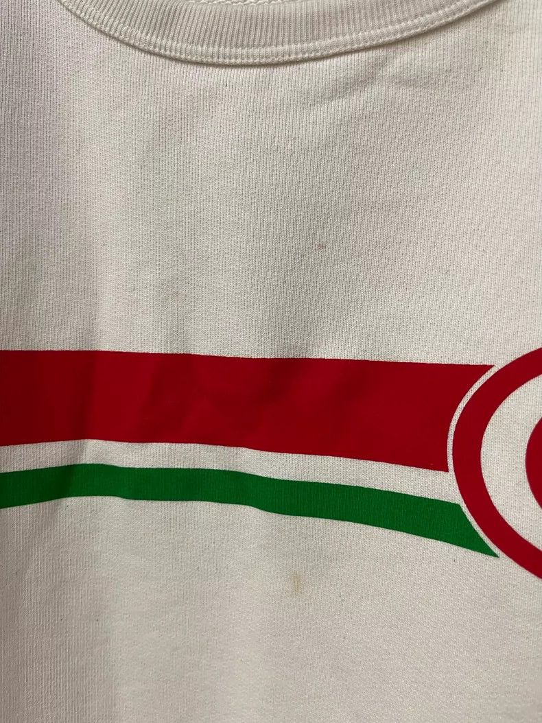 Gucci Gucci Sweatshirt with Red and Green Stripes Size US S / EU 44-46 / 1 - 6 Thumbnail
