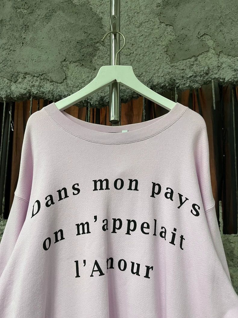 Gucci Gucci Pink Sweatshirt with Text Design Size US M / EU 48-50 / 2 - 3 Thumbnail