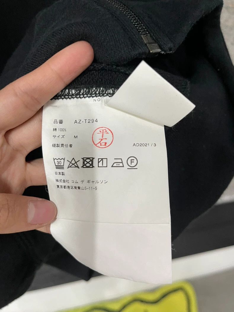 Comme des Garcons PLAY Play CDG Zip Hoodie with Red Heart Size US M / EU 48-50 / 2 - 7 Thumbnail