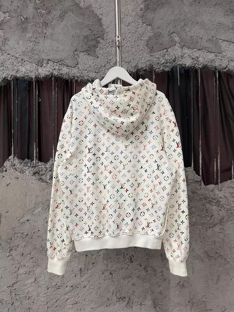 Louis Vuitton Louis Vuitton Patterned Zip Hoodie Jacket Size US S / EU 44-46 / 1 - 2 Thumbnail