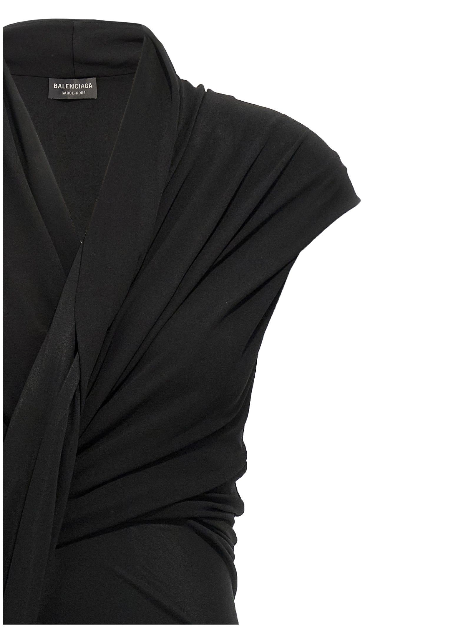 Balenciaga Draped Dress Size XS / US 0-2 / IT 36-38 - 3 Thumbnail