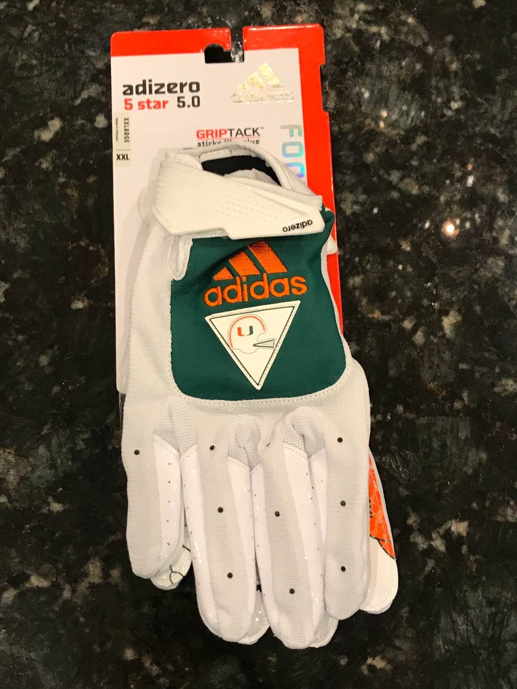 Miami football gloves on sale