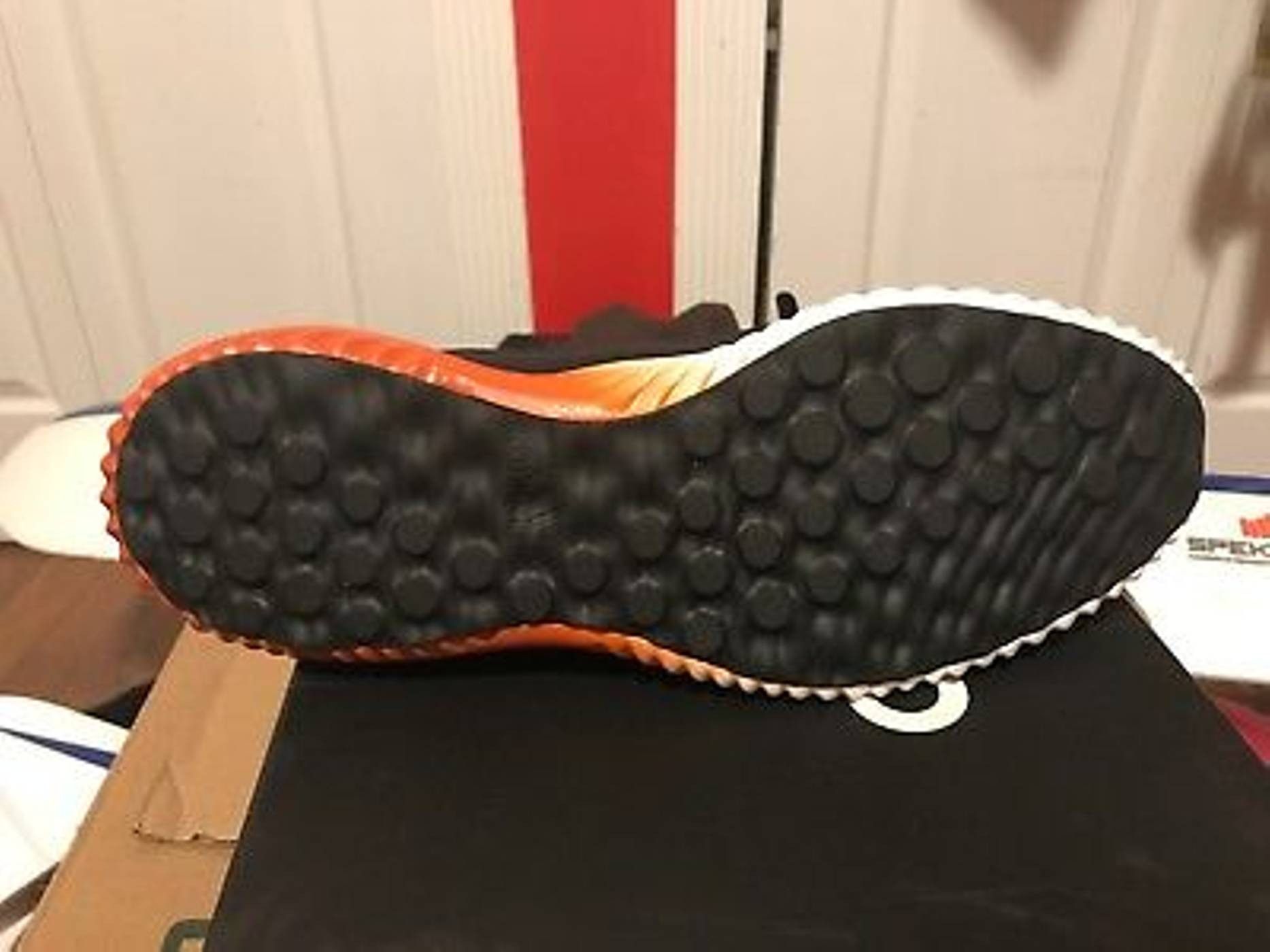 Adidas University of Miami Adidas NCAA Bowl Alphabounce Team PE Size US 10.5 / EU 43-44 - 4 Thumbnail