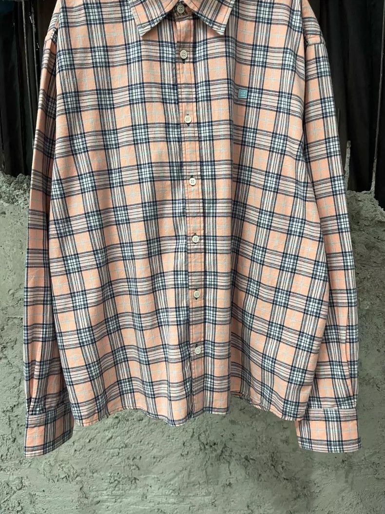 Acne Studios Acne Studios Check Long Sleeve Shirt Size US L / EU 52-54 / 3 - 4 Thumbnail