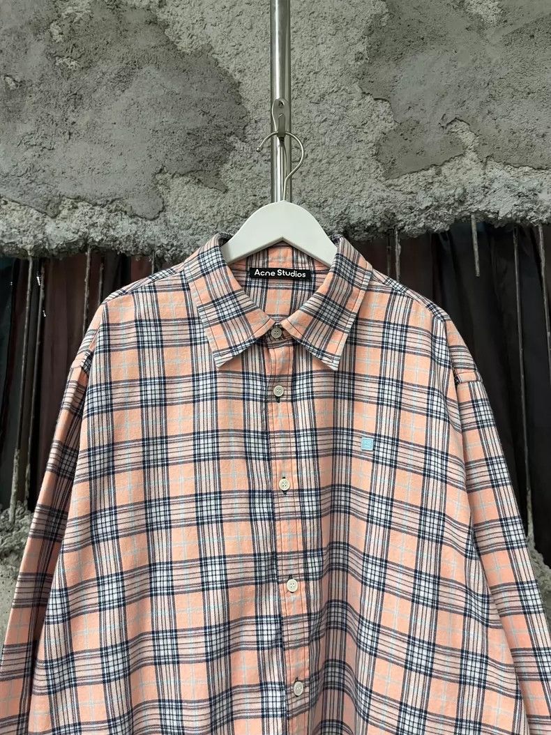 Acne Studios Acne Studios Check Long Sleeve Shirt Size US L / EU 52-54 / 3 - 3 Thumbnail