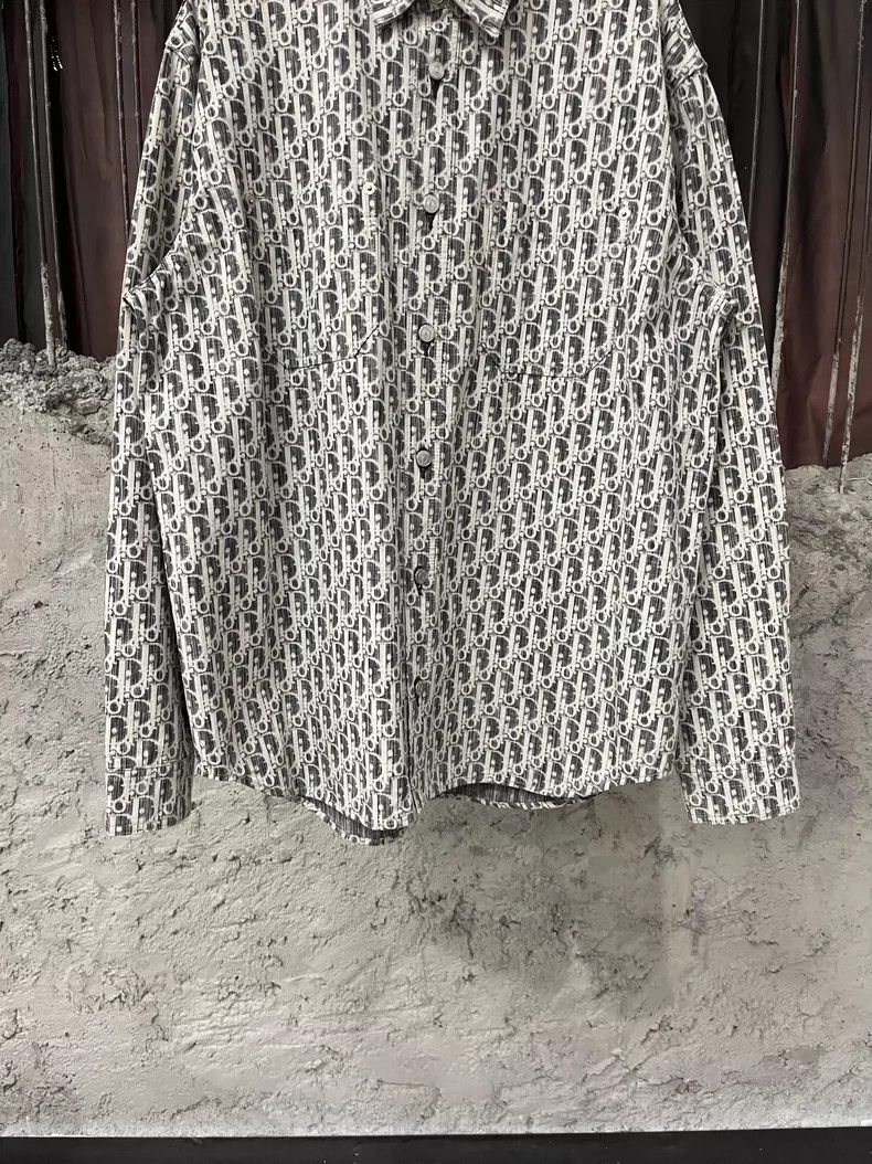 Dior Dior Floral Denim Shirt Size 40 Size US M / EU 48-50 / 2 - 4 Thumbnail