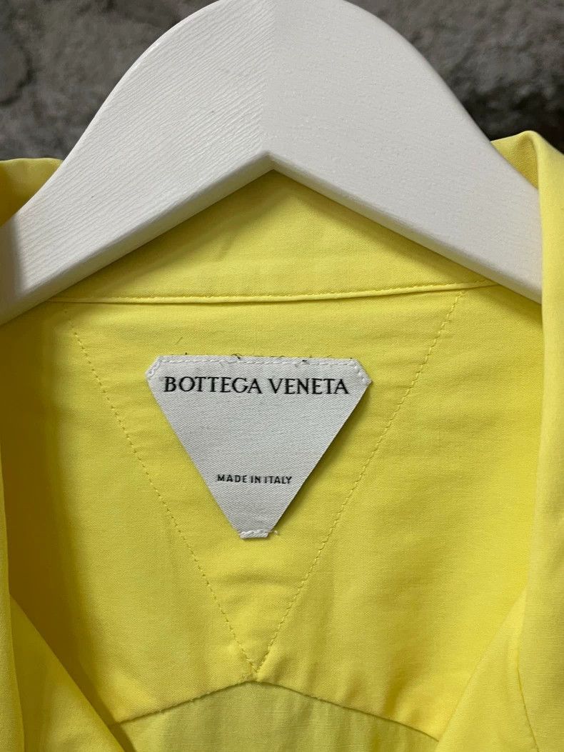 Bottega Veneta Bottega Veneta Yellow Short Sleeve Shirt Size US M / EU 48-50 / 2 - 5 Thumbnail