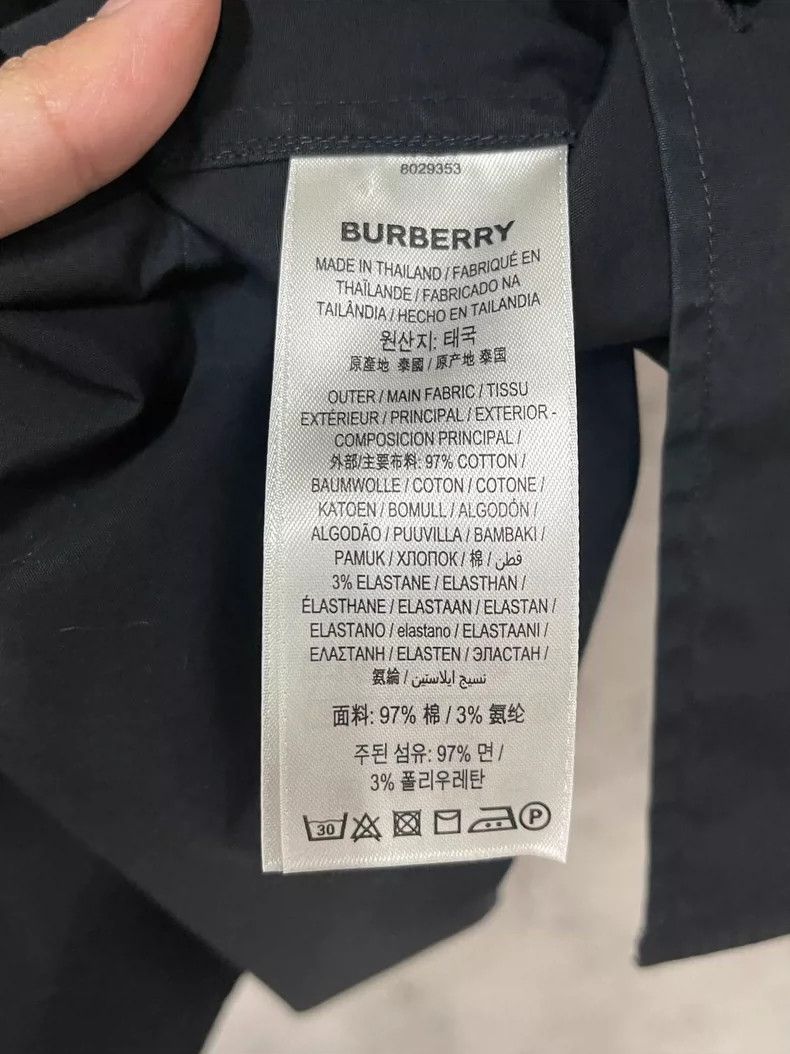 Burberry Burberry Short Sleeve Shirt Size M Size US M / EU 48-50 / 2 - 7 Thumbnail