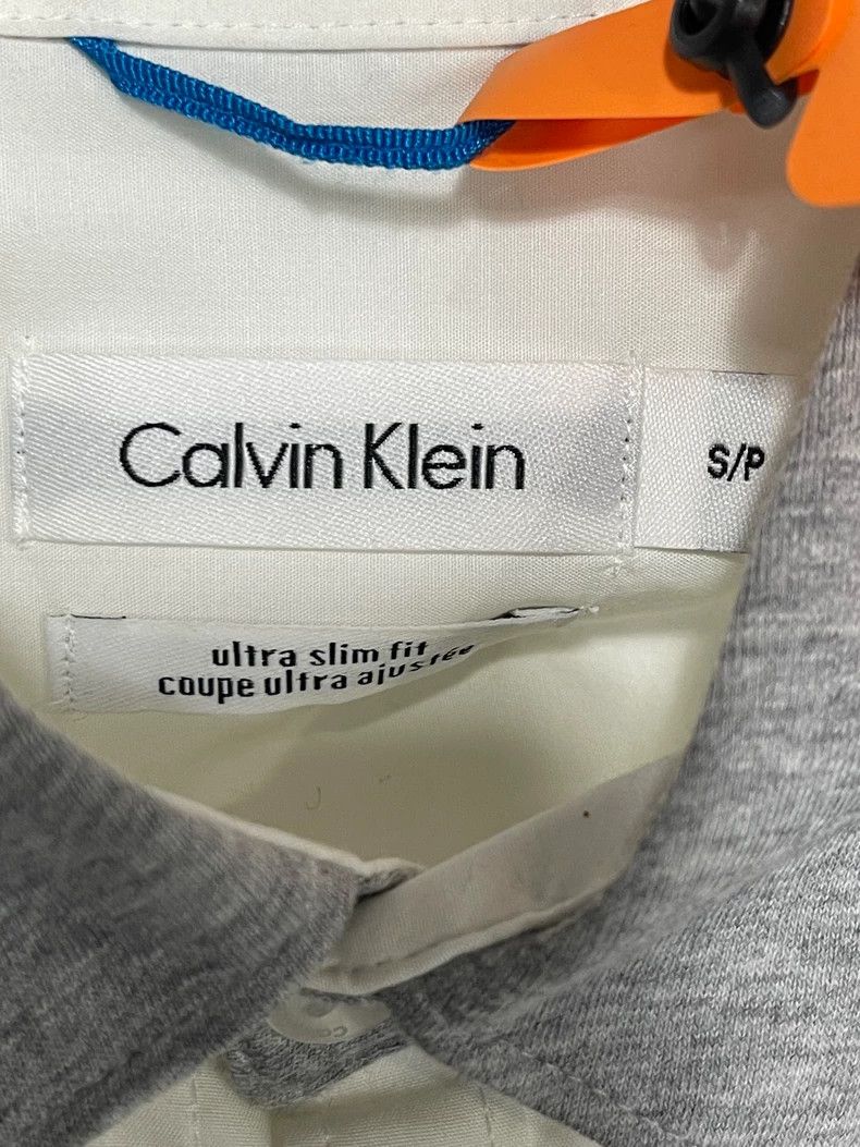 Calvin Klein 205W39NYC Calvin Klein Long Sleeve White Shirt Size US S / EU 44-46 / 1 - 5 Thumbnail