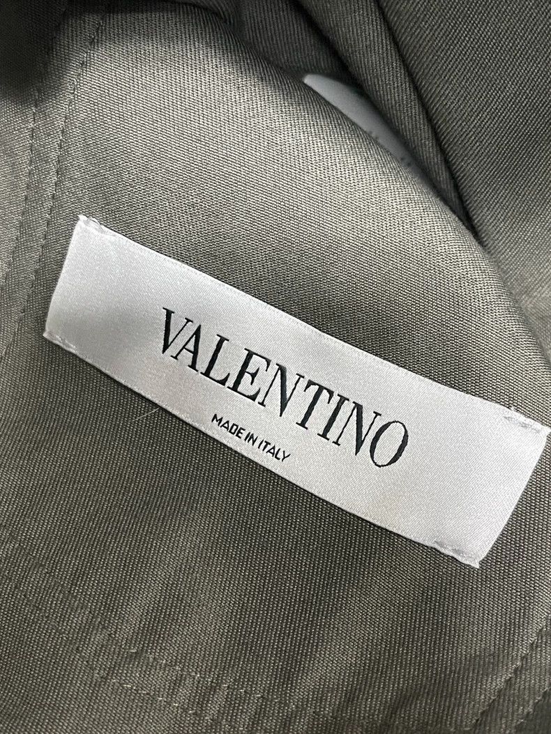 Valentino Valentino Denim Shirt with Embroidery Design Size US M / EU 48-50 / 2 - 6 Thumbnail