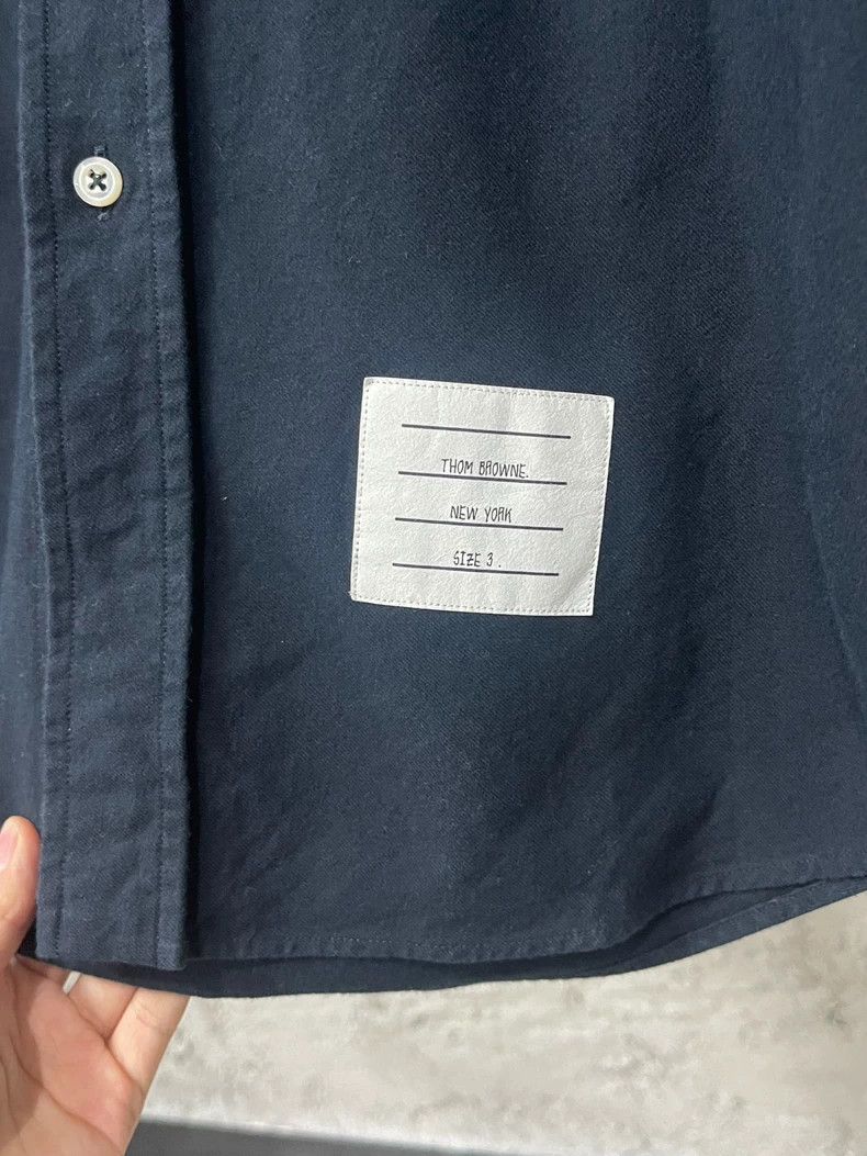 Thom Browne Thom Browne Long Sleeve Button-Up Shirt Size US S / EU 44-46 / 1 - 6 Thumbnail