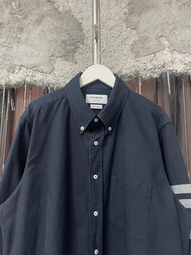 Thom Browne Thom Browne Long Sleeve Button-Up Shirt Size US S / EU 44-46 / 1 - 3 Thumbnail