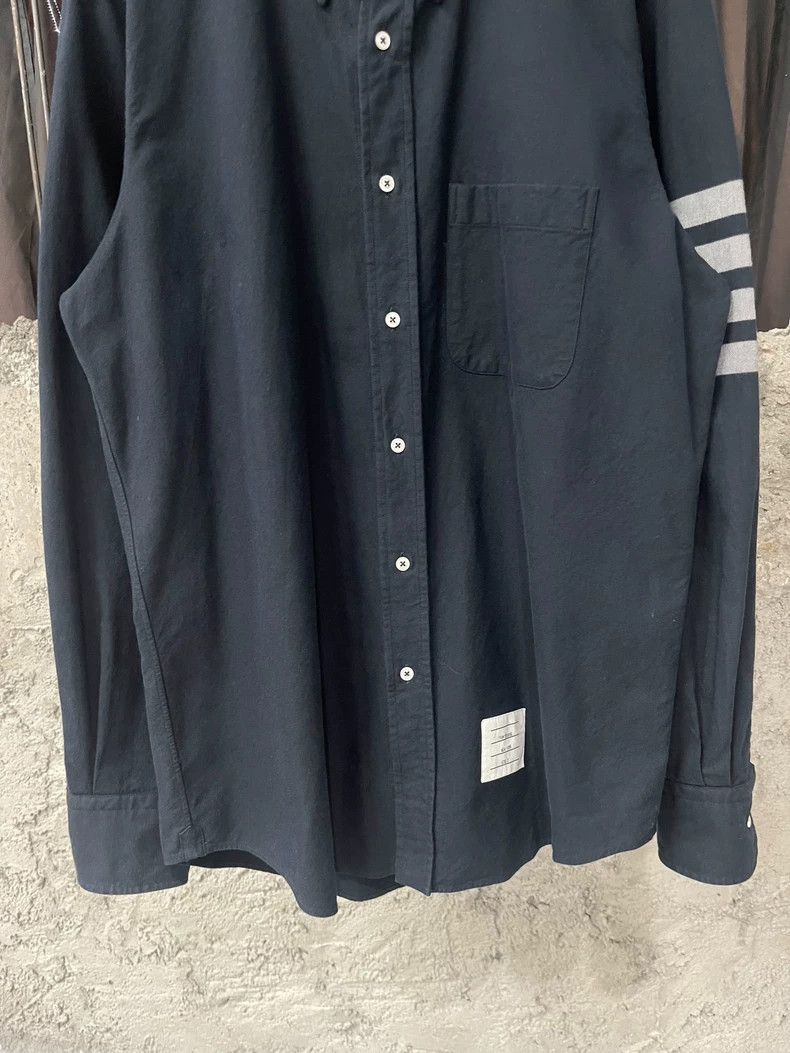 Thom Browne Thom Browne Long Sleeve Button-Up Shirt Size US S / EU 44-46 / 1 - 4 Thumbnail