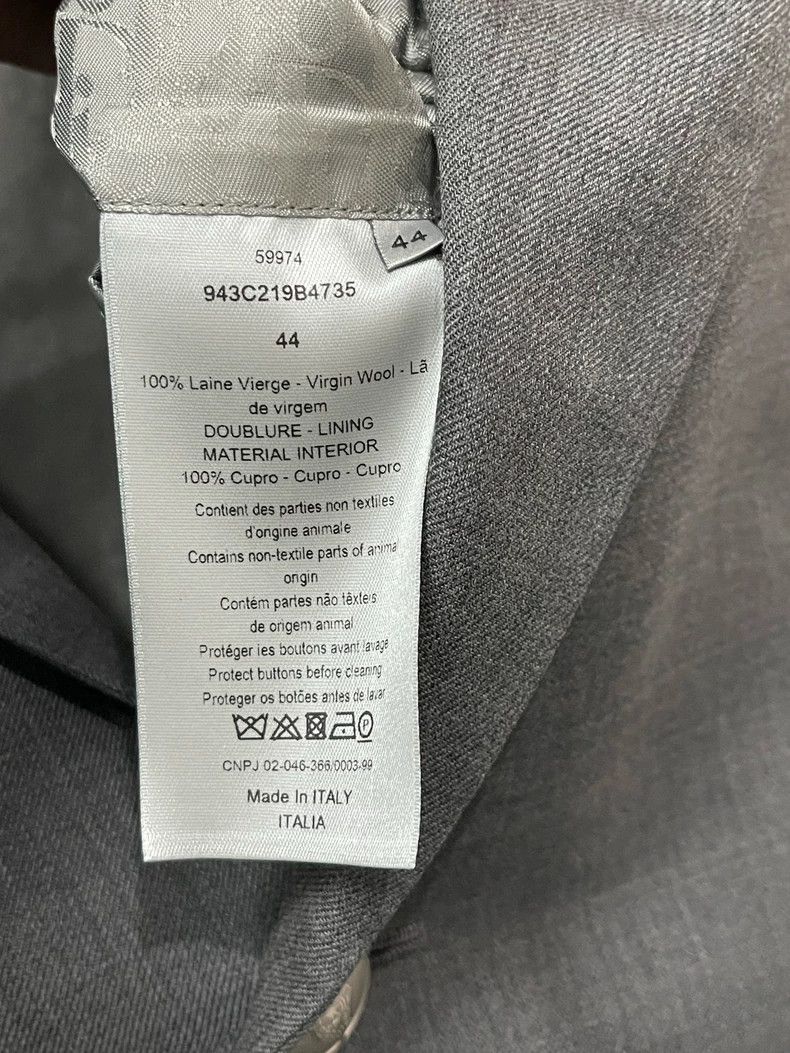 Dior Dior Gray Blazer Size 44 Brand New Size US L / EU 52-54 / 3 - 7 Thumbnail
