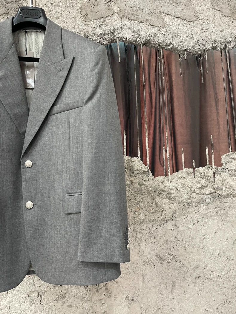 Dior Dior Gray Blazer Size 44 Brand New Size US L / EU 52-54 / 3 - 4 Thumbnail