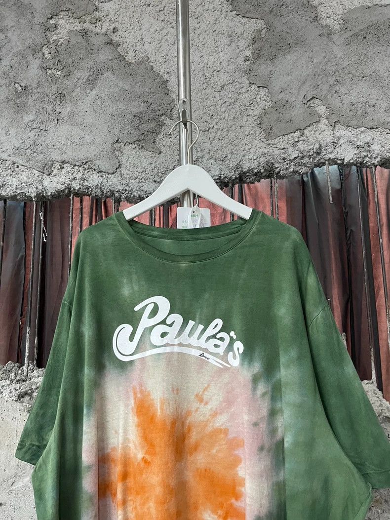 Loewe Green Tie-Dye Short Sleeve T-Shirt Size US L / EU 52-54 / 3 - 3 Thumbnail