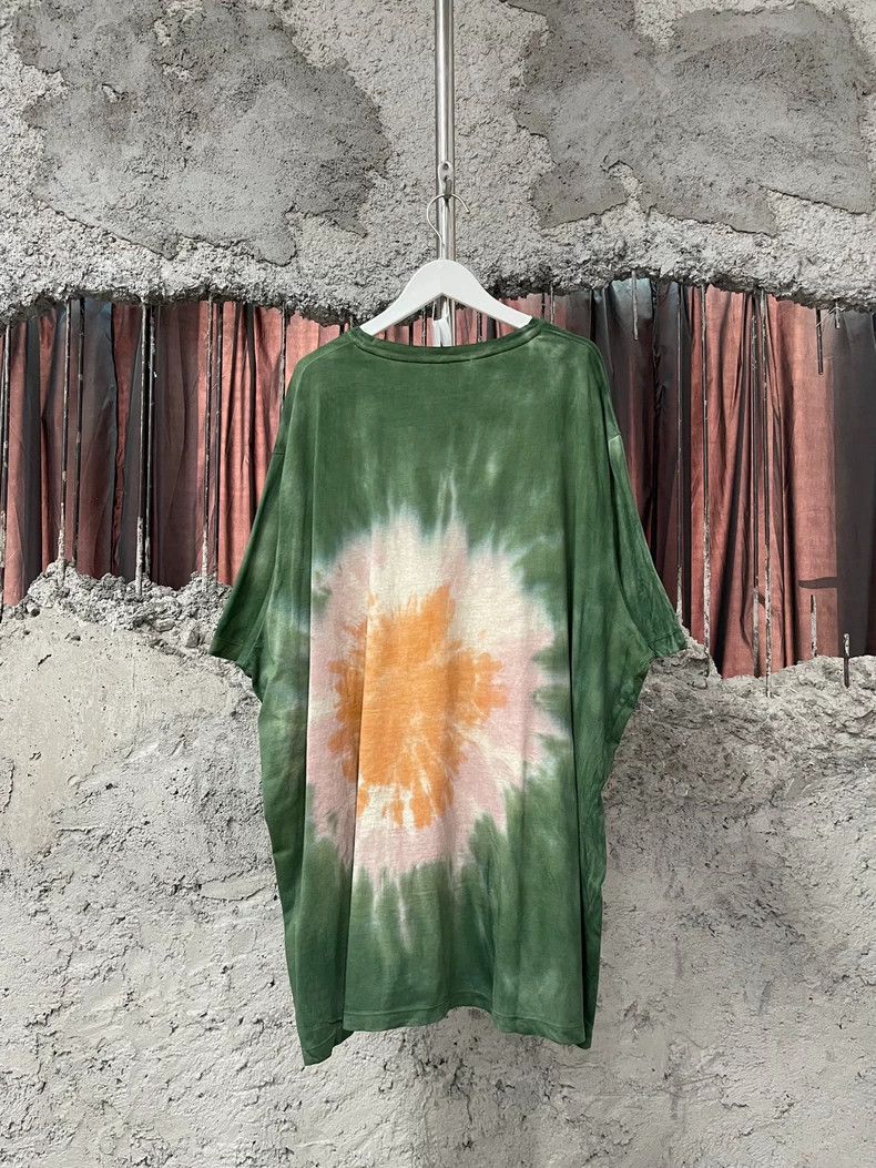 Loewe Green Tie-Dye Short Sleeve T-Shirt Size US L / EU 52-54 / 3 - 2 Thumbnail