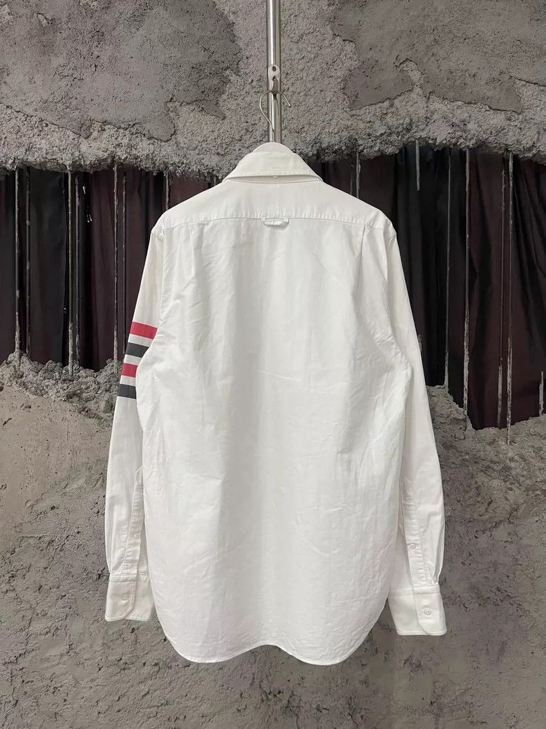 Thom Browne Thom Browne Zip Shirt with Stripes Size US S / EU 44-46 / 1 - 2 Thumbnail