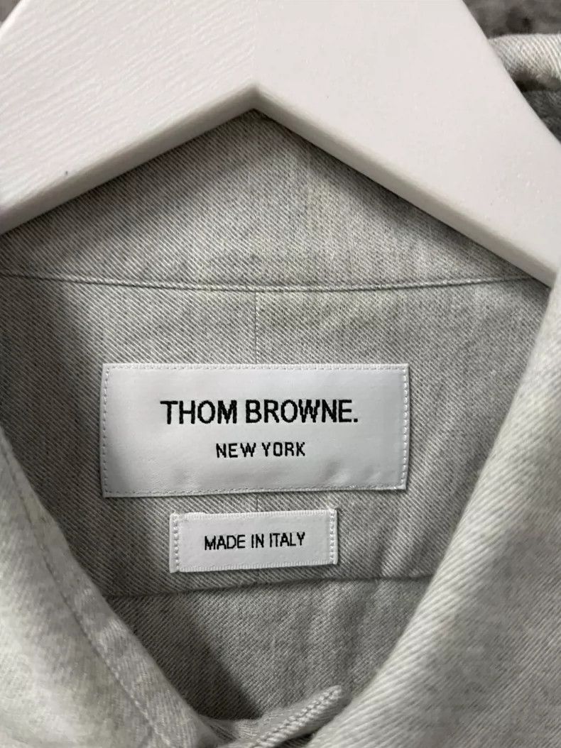 Thom Browne Thom Browne Long Sleeve Button-Up Shirt Size US M / EU 48-50 / 2 - 6 Thumbnail