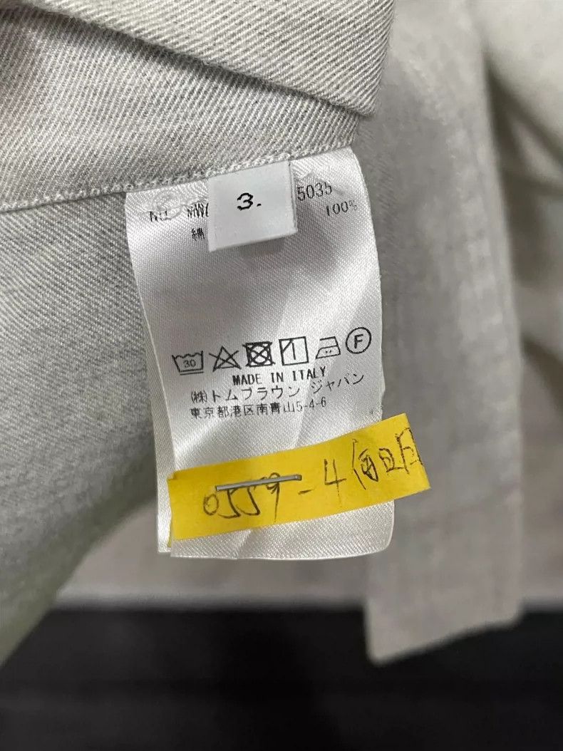 Thom Browne Thom Browne Long Sleeve Button-Up Shirt Size US M / EU 48-50 / 2 - 7 Thumbnail