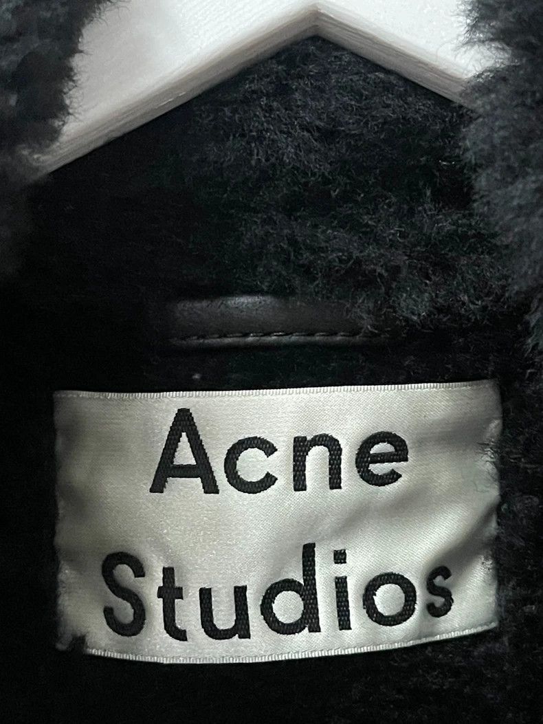 Acne Studios Acne Studios Shearling Leather Jacket Size US XXS / EU 40 - 7 Thumbnail