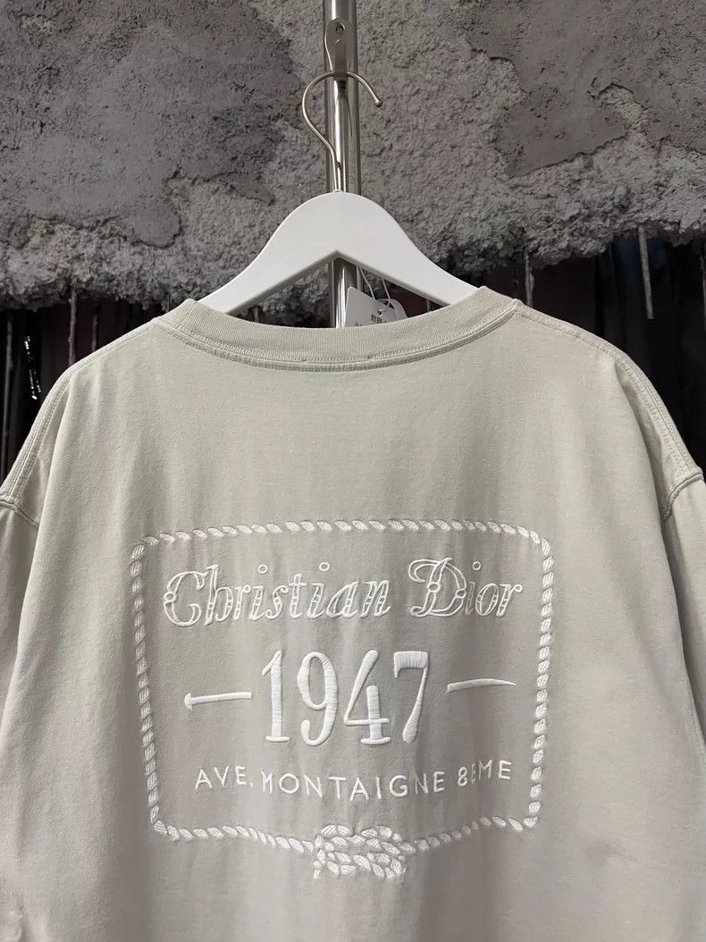 Dior Dior 1947 Embroidered Short Sleeve Shirt Size US L / EU 52-54 / 3 - 3 Thumbnail