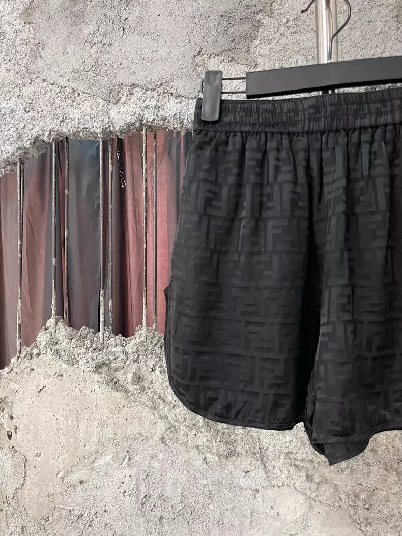 Fendi Fendi Monogram Black Shorts Size US 36 / EU 52 - 3 Thumbnail