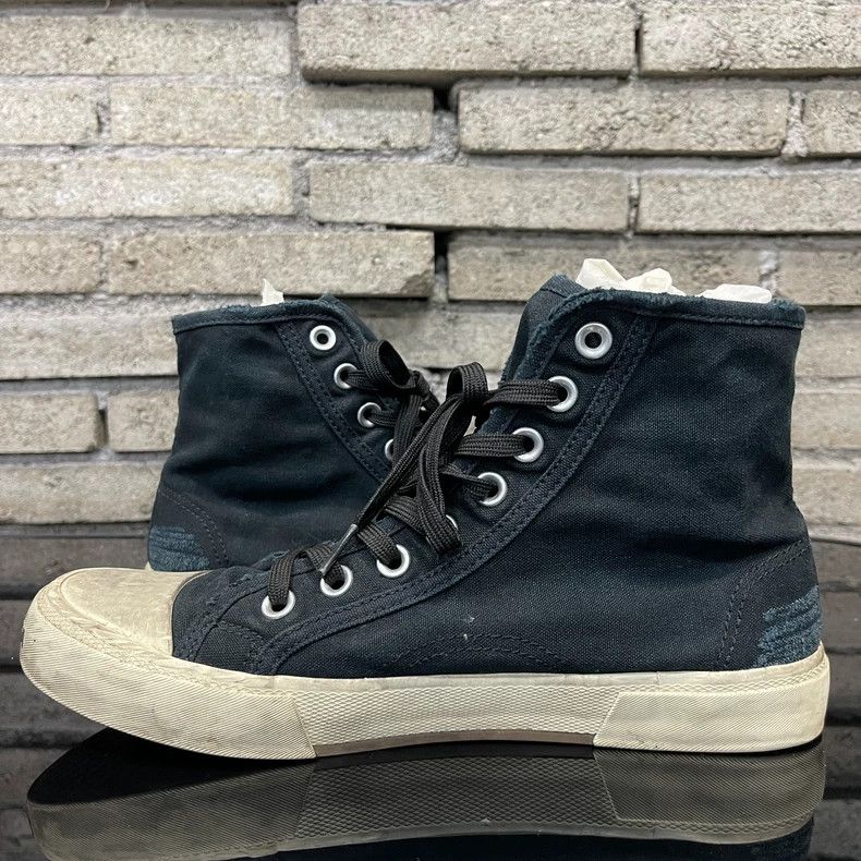 Balenciaga Balenciaga High-Top Canvas Sneakers Size 40 Size US 7.5 / EU 40-41 - 5 Thumbnail