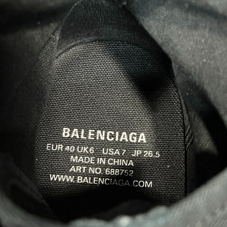 Balenciaga Balenciaga High-Top Canvas Sneakers Size 40 Size US 7.5 / EU 40-41 - 8 Thumbnail