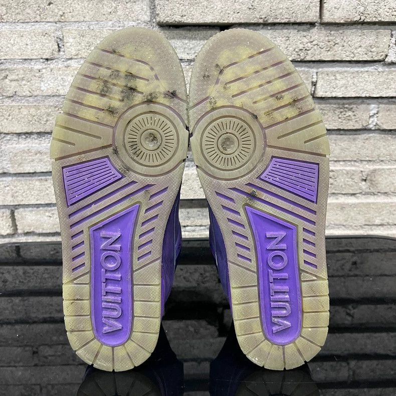 Louis Vuitton Louis Vuitton Purple Lobster Sneakers Size 7.5 Size US 7.5 / EU 40-41 - 7 Thumbnail