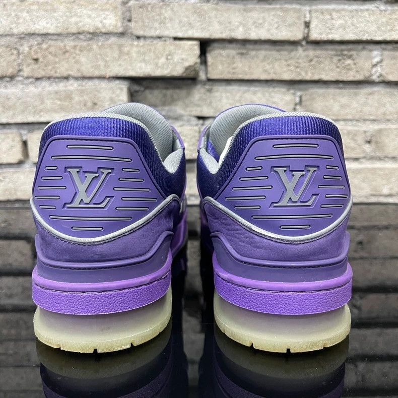 Louis Vuitton Louis Vuitton Purple Lobster Sneakers Size 7.5 Size US 7.5 / EU 40-41 - 3 Thumbnail