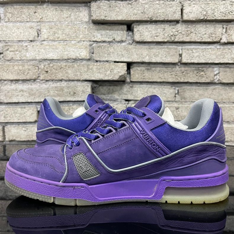Louis Vuitton Louis Vuitton Purple Lobster Sneakers Size 7.5 Size US 7.5 / EU 40-41 - 5 Thumbnail