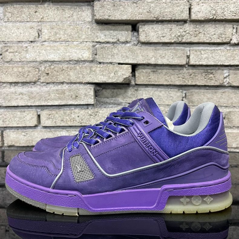 Louis Vuitton Louis Vuitton Purple Lobster Sneakers Size 7.5 Size US 7.5 / EU 40-41 - 2 Thumbnail