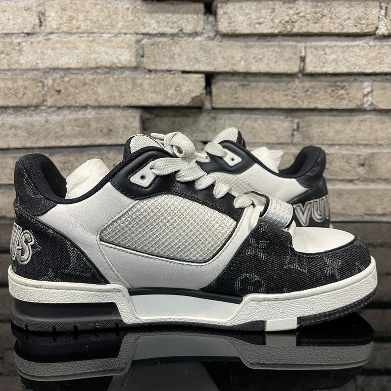 Louis Vuitton Louis Vuitton Black and White Magic Tape Shoes Size US 6 / EU 39 - 4 Thumbnail