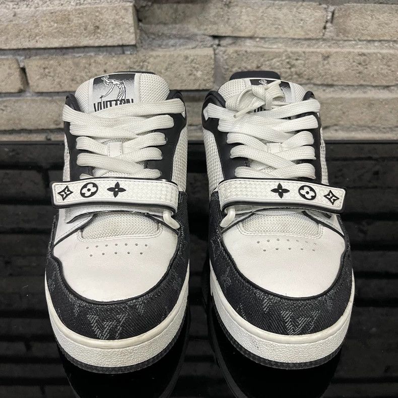 Louis Vuitton Louis Vuitton Black and White Magic Tape Shoes Size US 6 / EU 39 - 6 Thumbnail