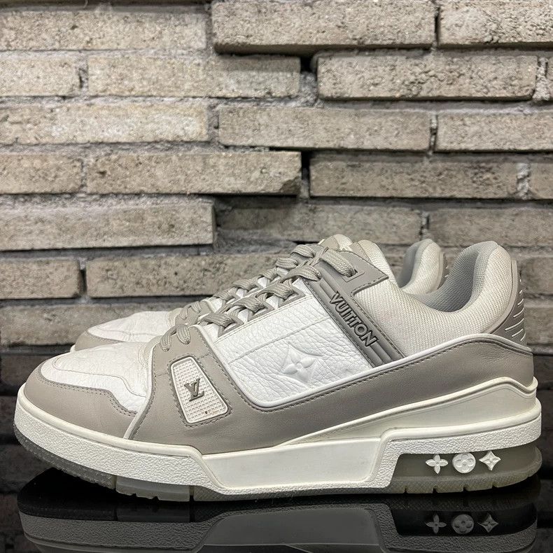 LOUIS VUITTON スニーカー EUR 7 ホワイト/シルバー Louis Vuitton LV Trainer Maxi WMNS White / Grey - Aug 2024