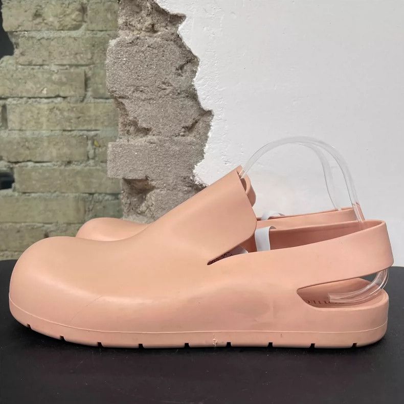 Bottega Veneta Bottega Veneta Pink Slide Sandals Size 42 Size US 9 / EU 42 - 2 Thumbnail