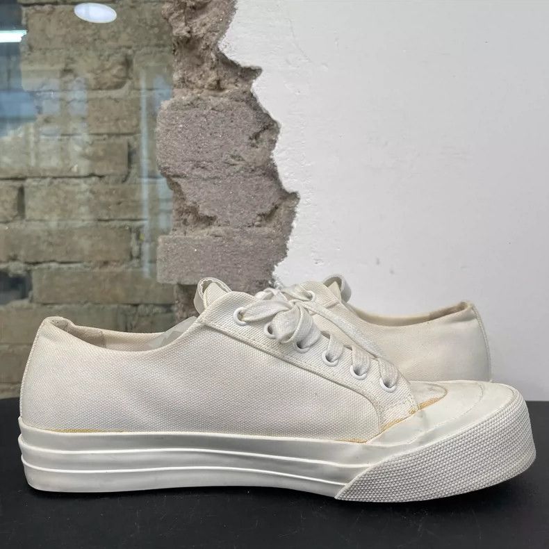 Bottega Veneta Bottega Veneta Thick Sole White Sneakers Size US 7.5 / EU 40-41 - 4 Thumbnail