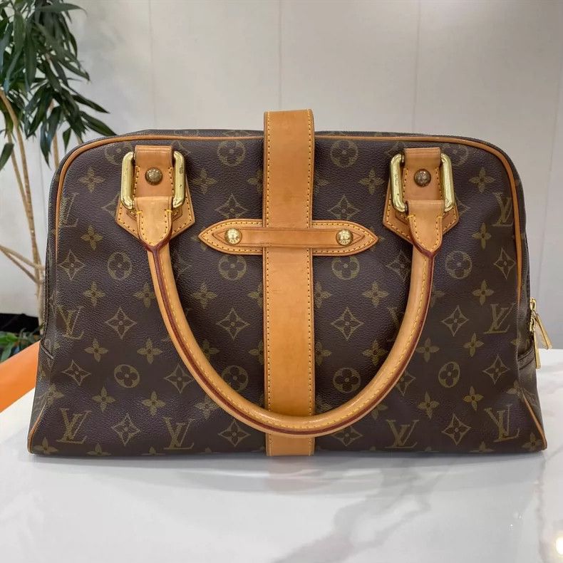 Louis Vuitton Louis Vuitton Manhattan Leather Handbag Size ONE SIZE - 2 Thumbnail