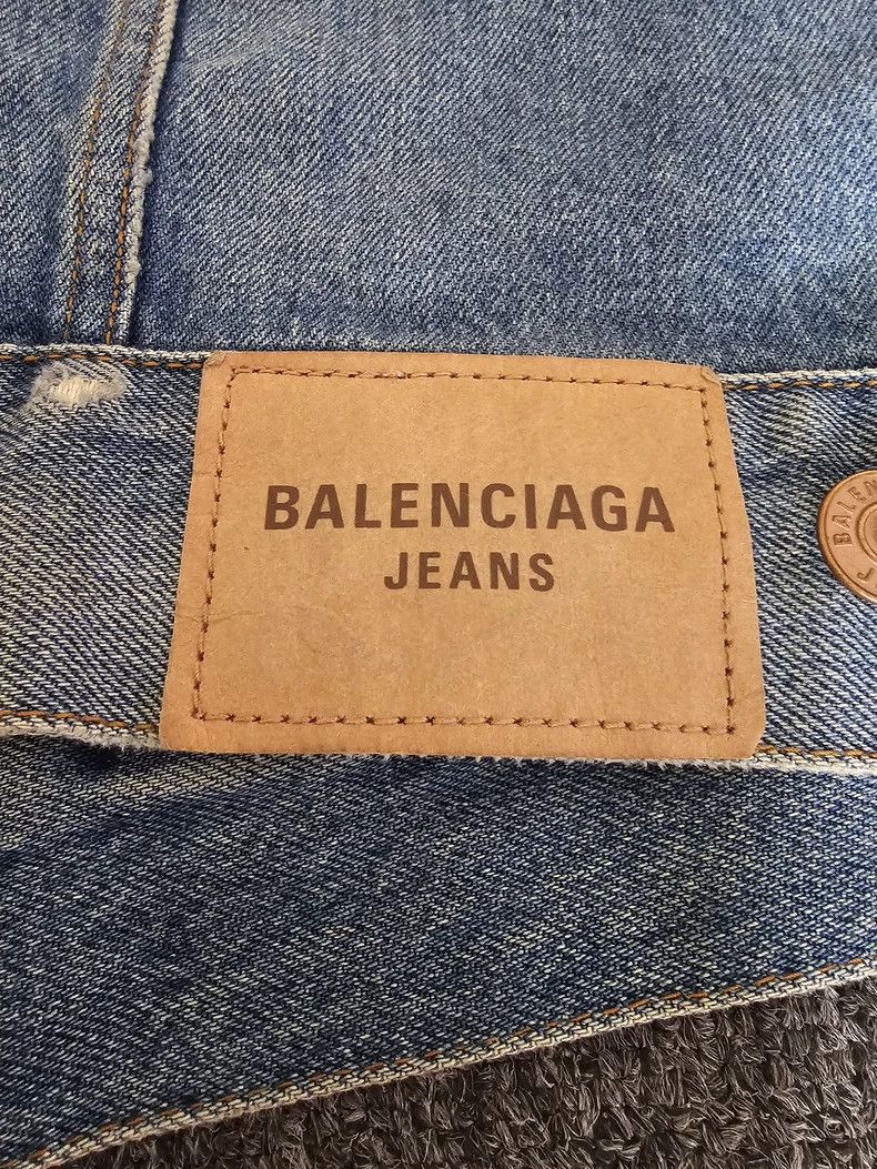 Balenciaga Balenciaga Denim Jacket Oversized Unisex Wear Size US M / EU 48-50 / 2 - 4 Thumbnail