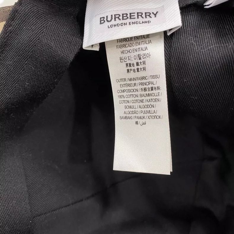 Burberry Burberry Check Pattern Fisherman Hat Size ONE SIZE - 8 Thumbnail