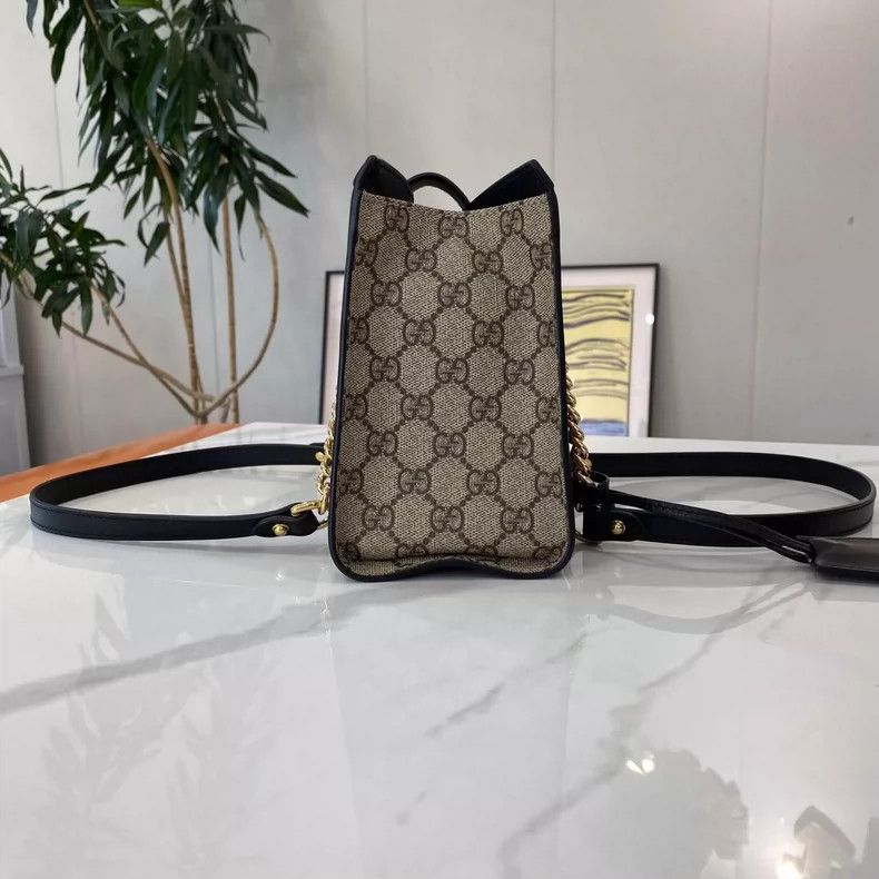 Gucci Gucci Padlock Series Beige/Black Bag Size ONE SIZE - 5 Thumbnail