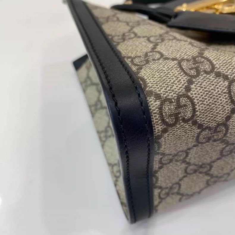 Gucci Gucci Padlock Series Beige/Black Bag Size ONE SIZE - 7 Thumbnail
