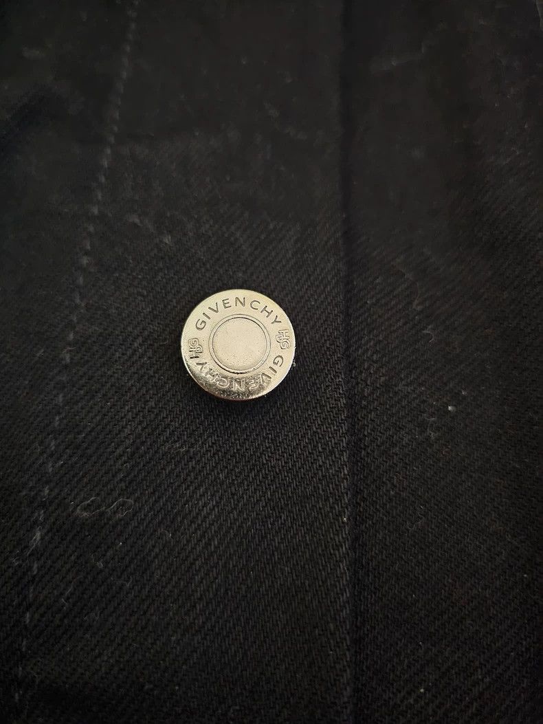 Givenchy Givenchy Men's Denim Jacket with Wool Detail Size US S / EU 44-46 / 1 - 2 Thumbnail