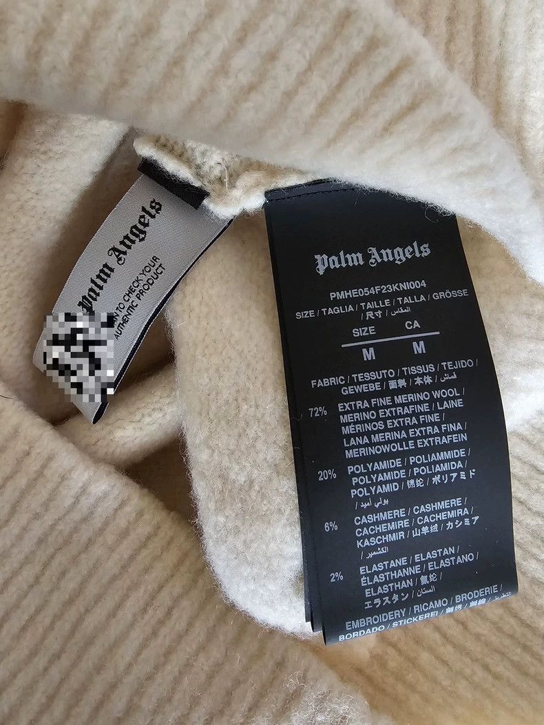 Palm Angels Palm Angels Oversized Knit Sweater Unisex Size US M / EU 48-50 / 2 - 5 Thumbnail