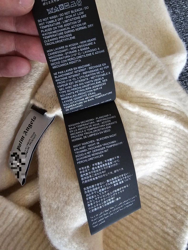 Palm Angels Palm Angels Oversized Knit Sweater Unisex Size US M / EU 48-50 / 2 - 6 Thumbnail