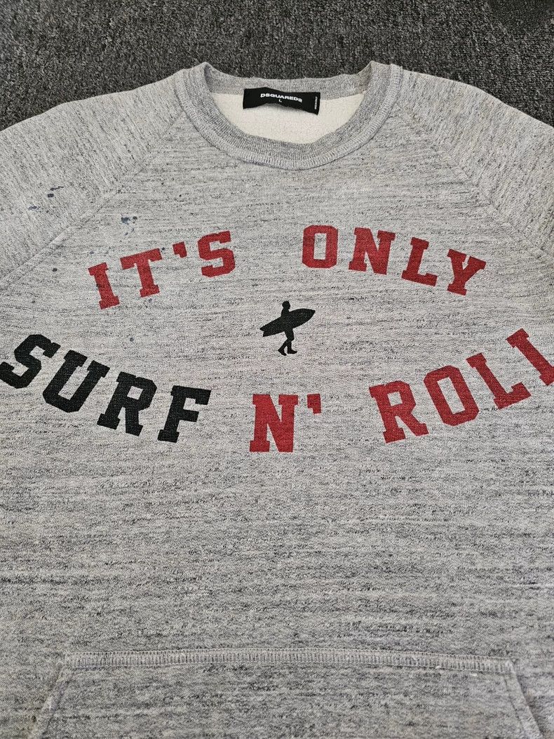 Dsquared2 Dsquared2 Men's Sweatshirt with Surf N' Roll Size US L / EU 52-54 / 3 - 2 Thumbnail